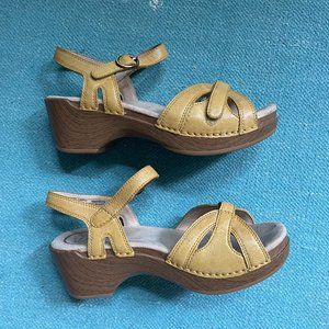 Yellow Season Dansko 38 / 7.5-8